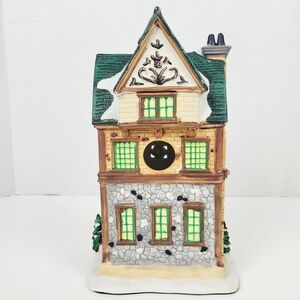 Vtg 2005~Santa's Workbench Victorian Christmas Cooper's Toys~Jo-Ann Stores w/Box